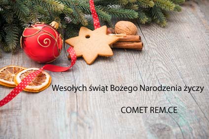 życzenia świąteczne CometREM.CE